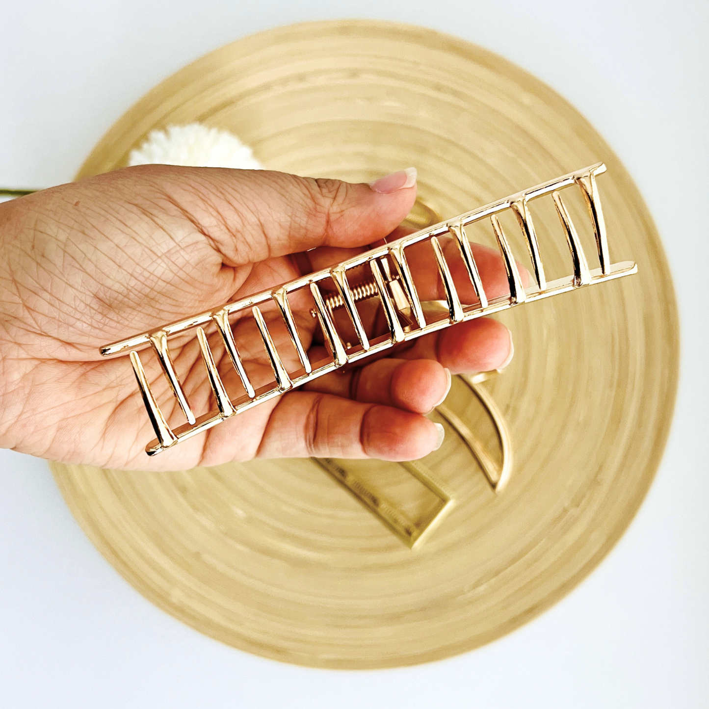 Modern Gold Claw Clip