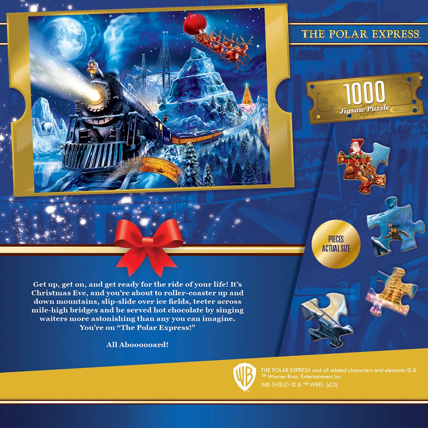The Polar Express - Race to the Pole 1000 Piece Puzzle