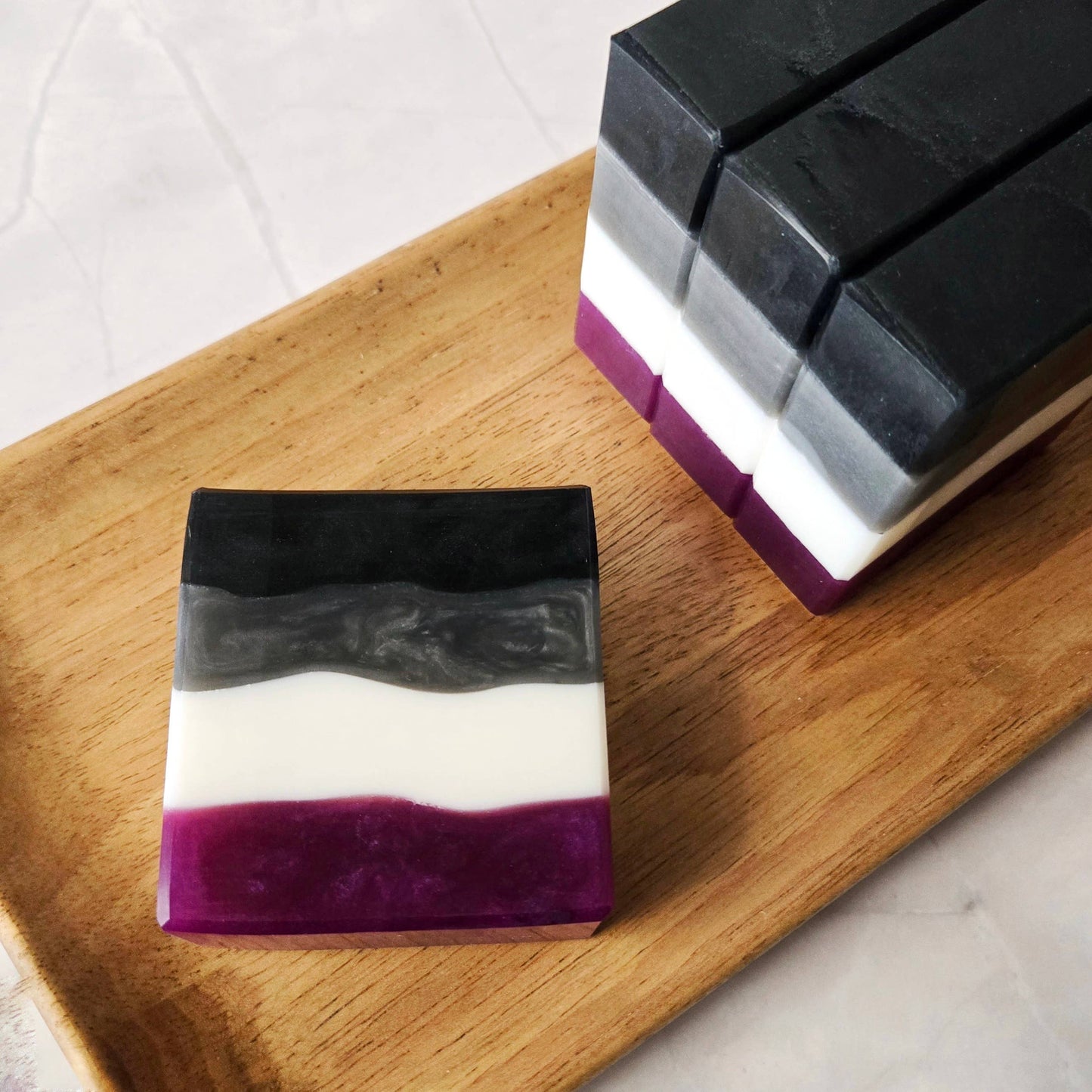 Ace Pride Flag Artisan Soap