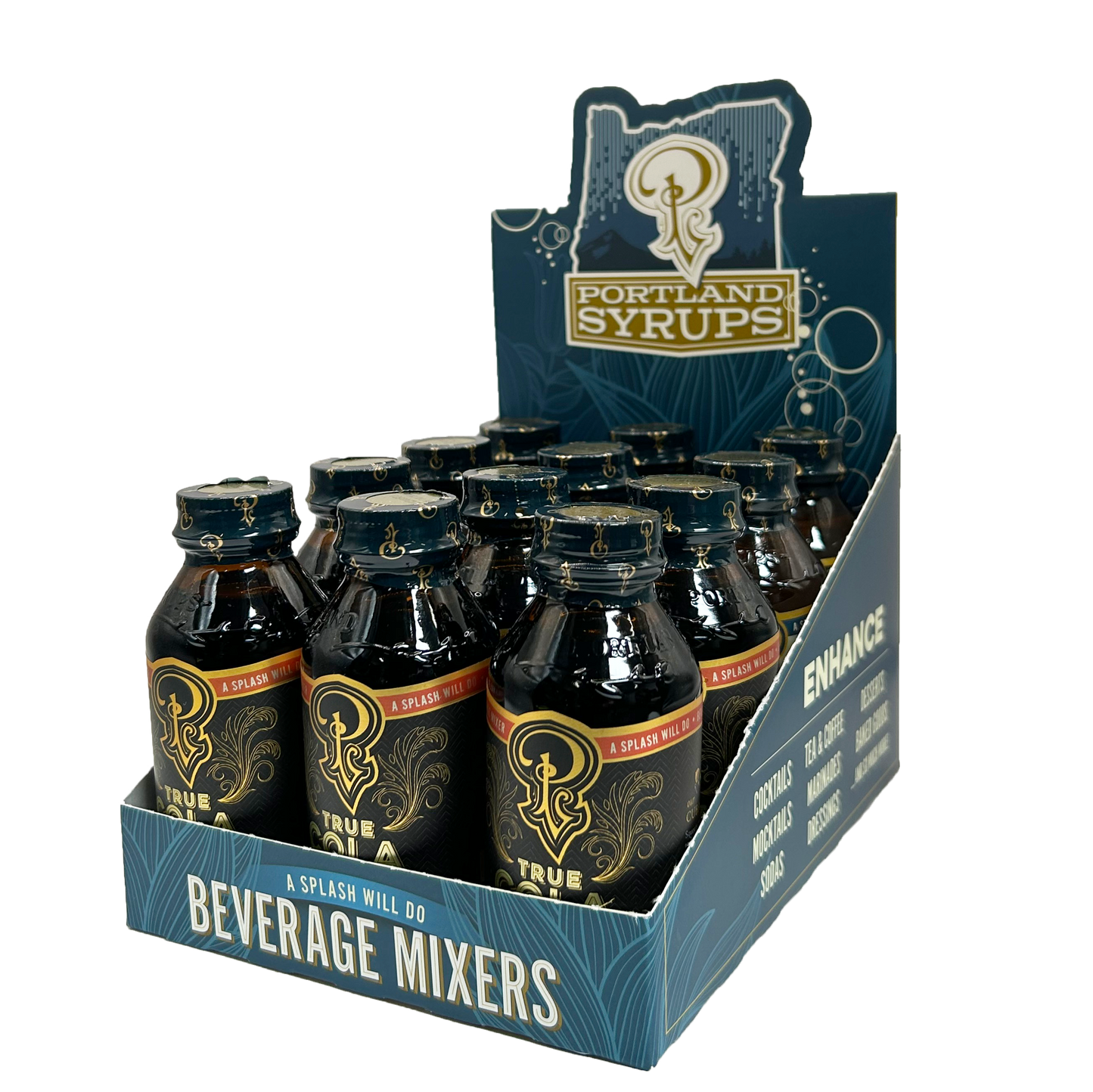True Cola Syrup 3.4oz - cocktail / mocktail beverage mixer