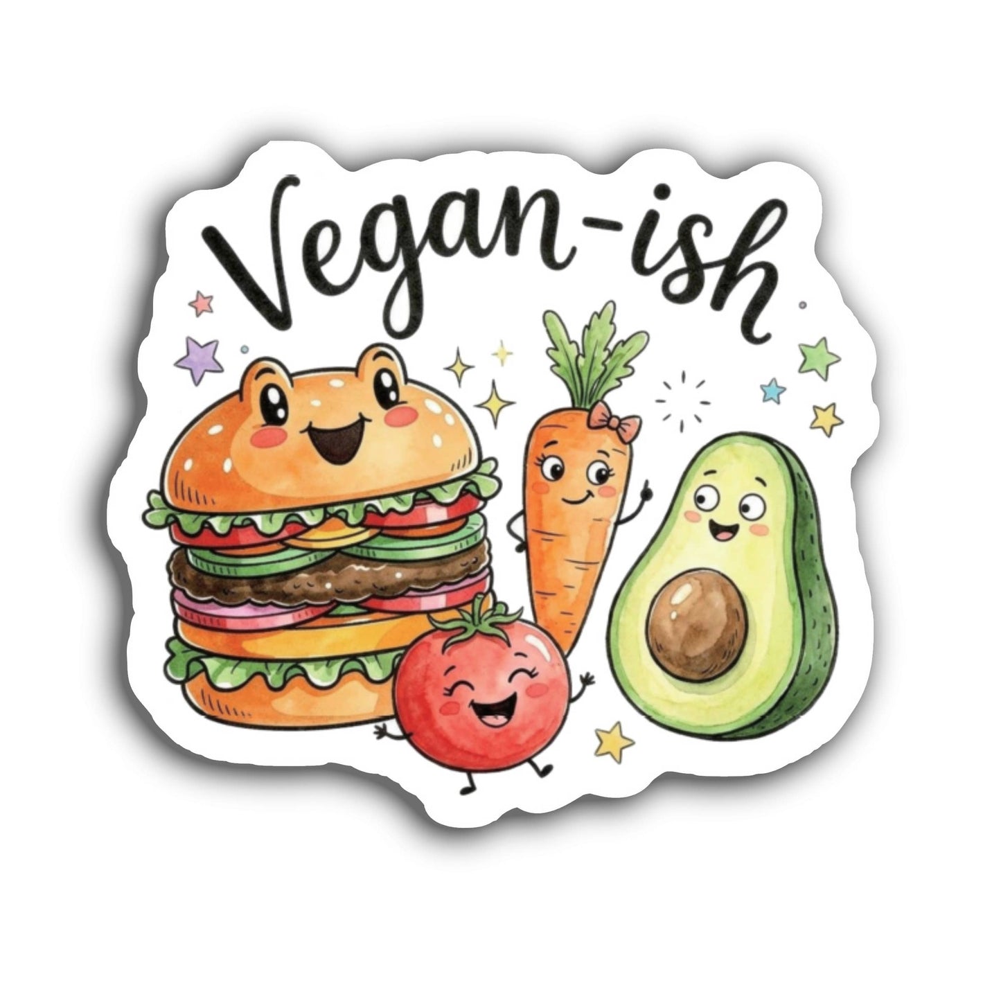 Vegan-ish Sticker
