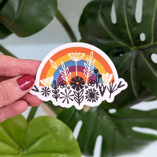 Rainbow Vinyl Sticker