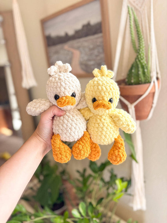 Crochet Puddles The Duck, Amigurumi Duck, Spring Decoration