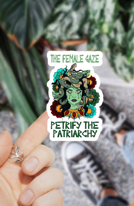 Petrify The Patriarchy Sticker