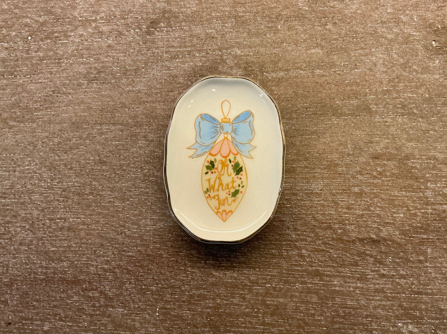 3” Holiday Trinket Dishes