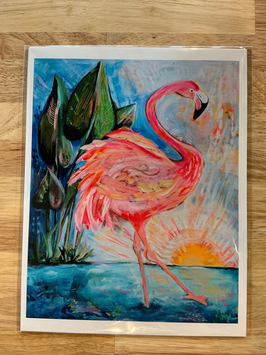 Flamingo - Art Print