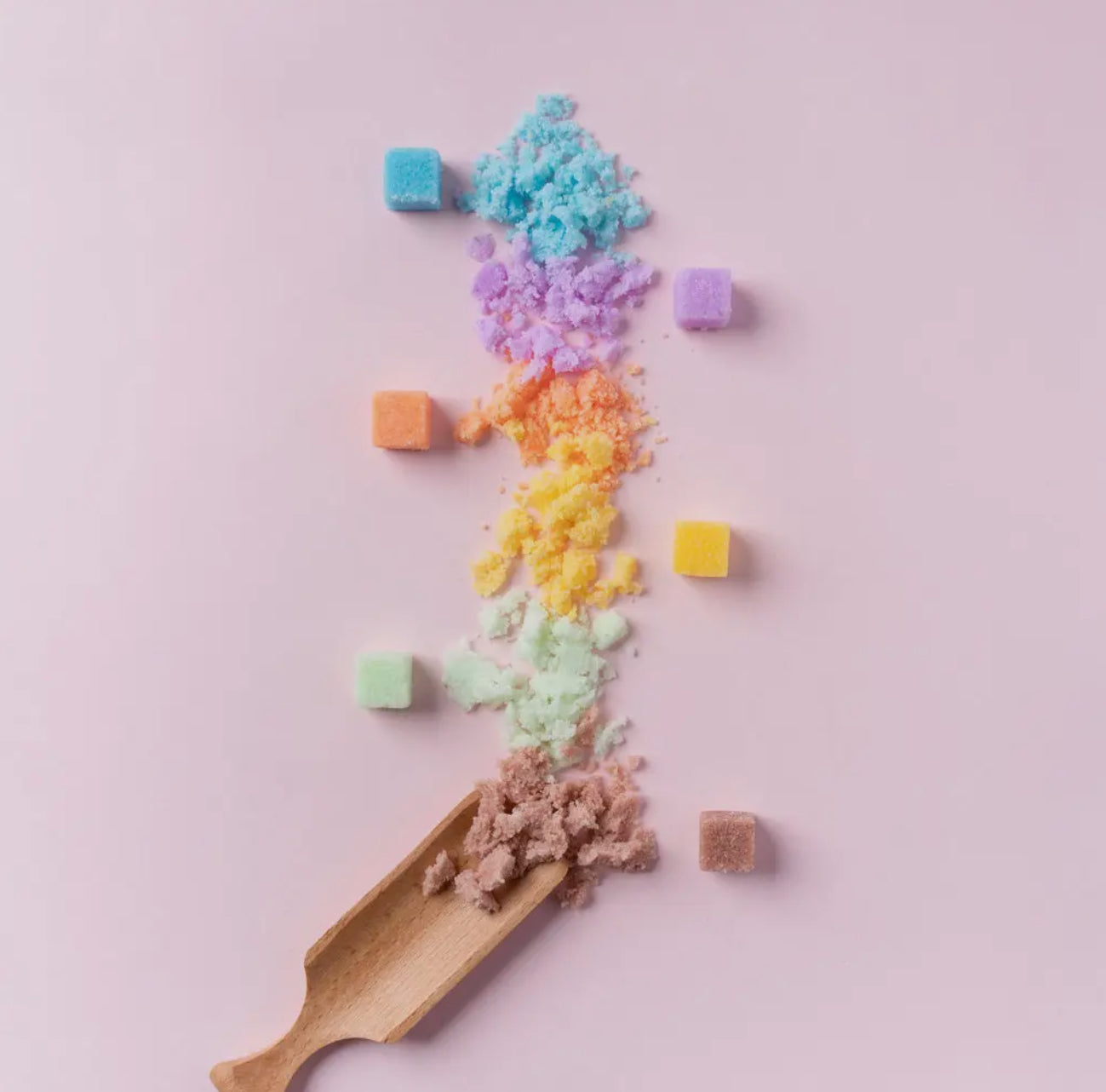 Assorted Sugar Cube Candy Scrub (30 pc)
