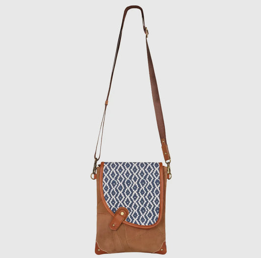 Noho Crossbody Bag w/ Hidden CC Holder - Blue Breeze