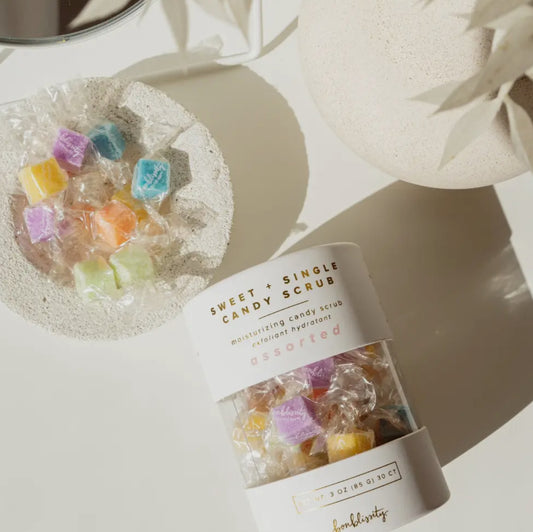 Assorted Sugar Cube Candy Scrub (30 pc)