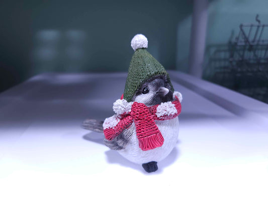 Bird With Hat Tabletop Decor