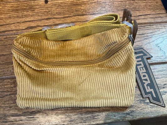 Tan Corduroy Fanny Pack