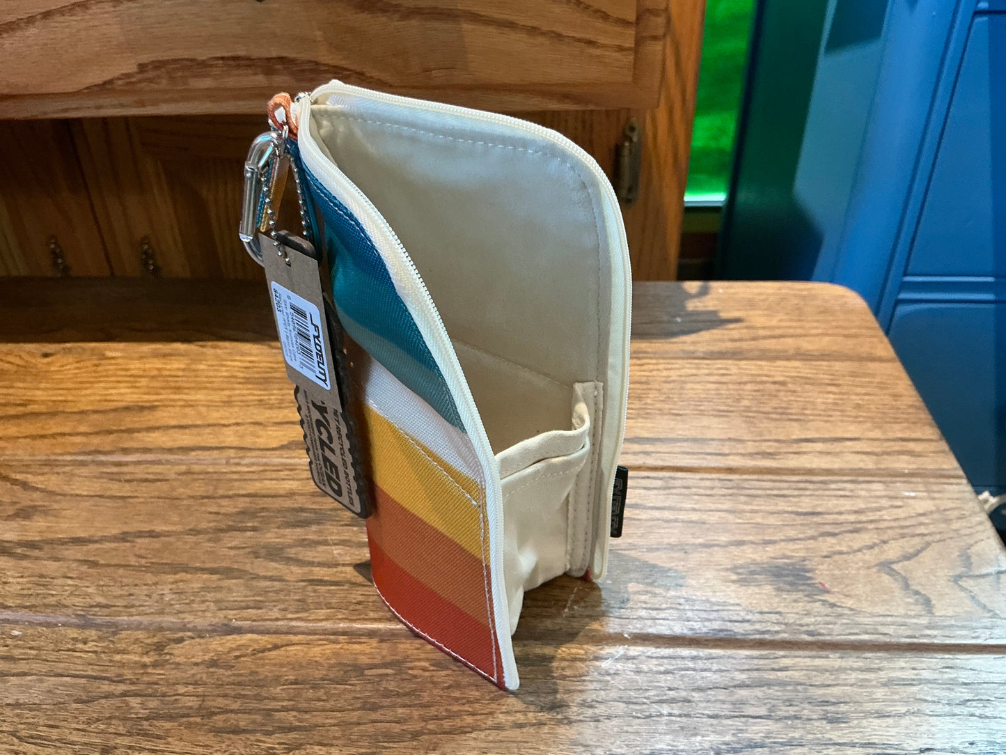 “Slim Shady” Sunglasses Case - Retro Stripes