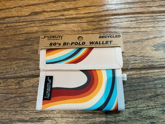 80s Recycled RFID Data Protection Wallet - Boogie Bend