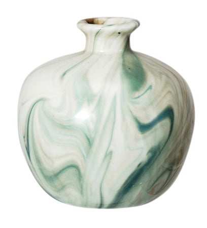 Round Stoneware Vases