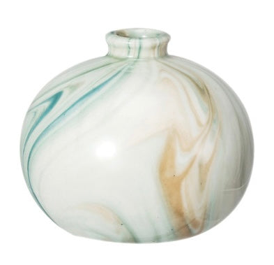 Round Stoneware Vases