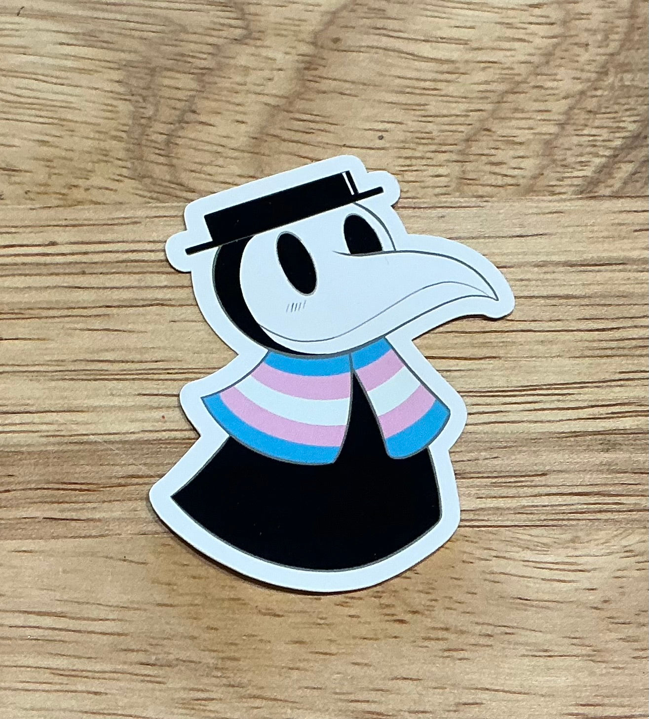 Plague Doctor Pride Sticker