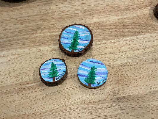 Oregon Painted Magnets