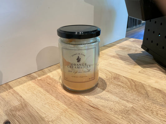 Orange Creamsicle Soy Candle