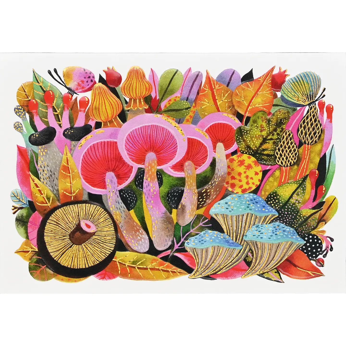 Mushroom Medley Notecards