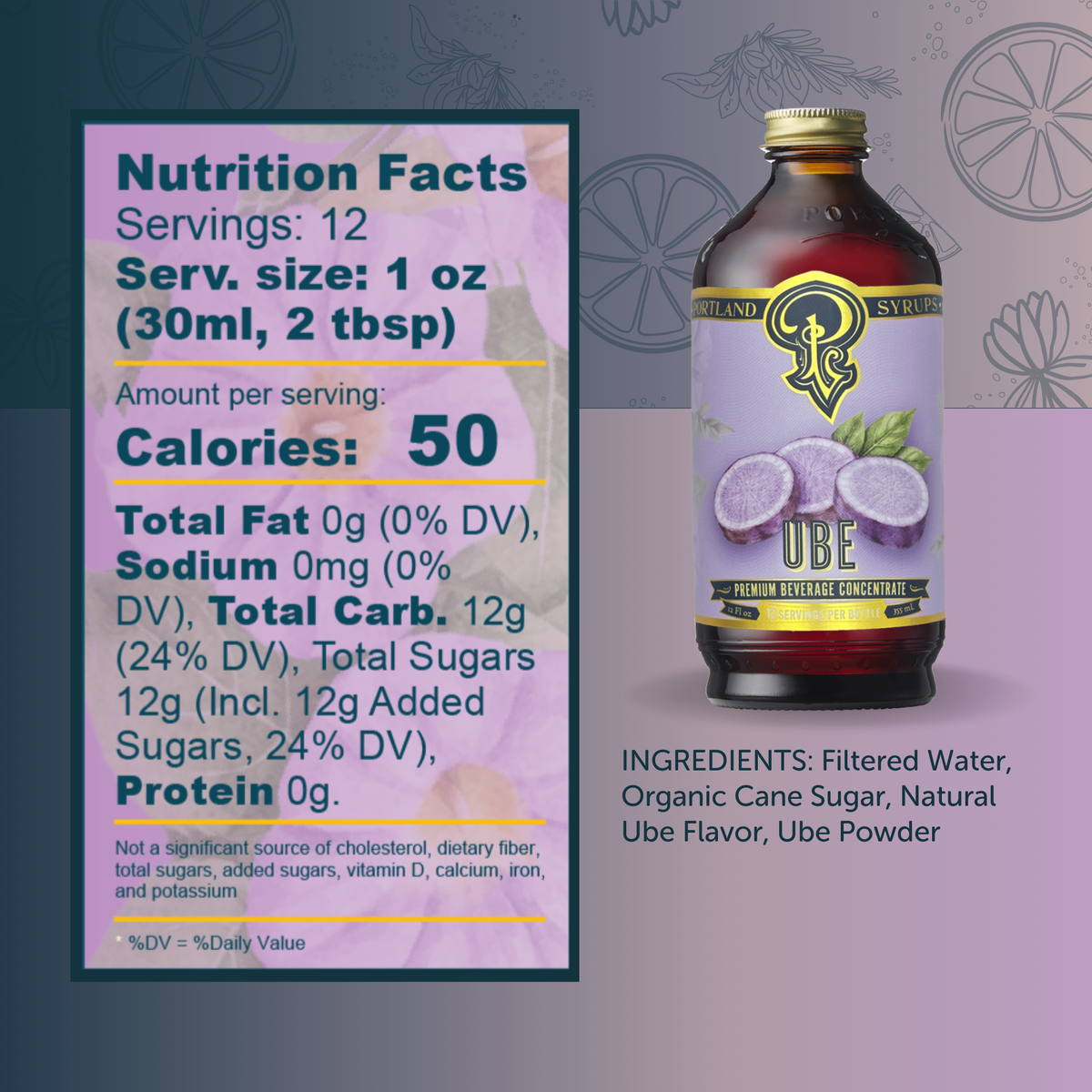 Ube Syrup 3.4 oz