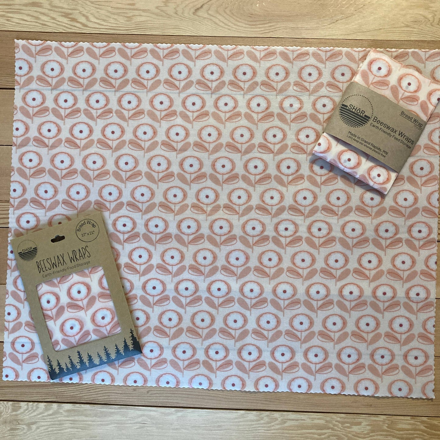 Bread Wrap - Flower Rows