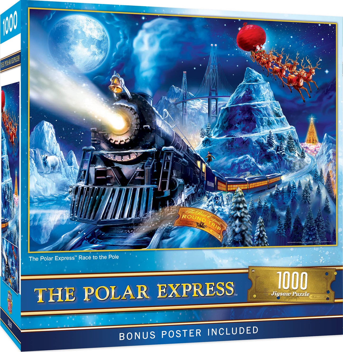 The Polar Express - Race to the Pole 1000 Piece Puzzle