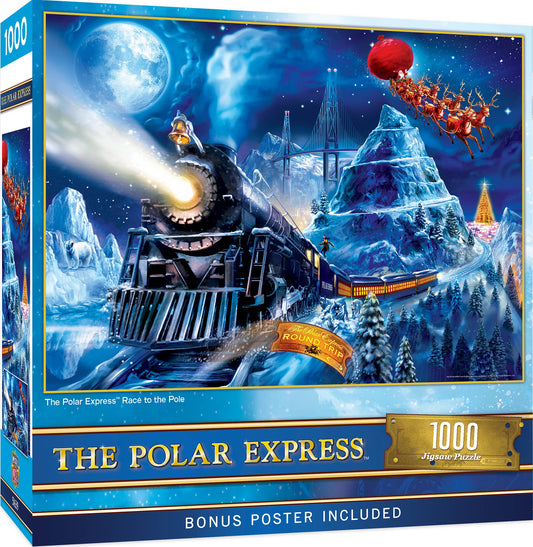 The Polar Express - Race to the Pole 1000 Piece Puzzle