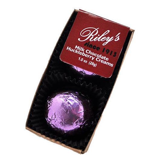 1.0 oz Milk Chocolate Huckleberry Creams