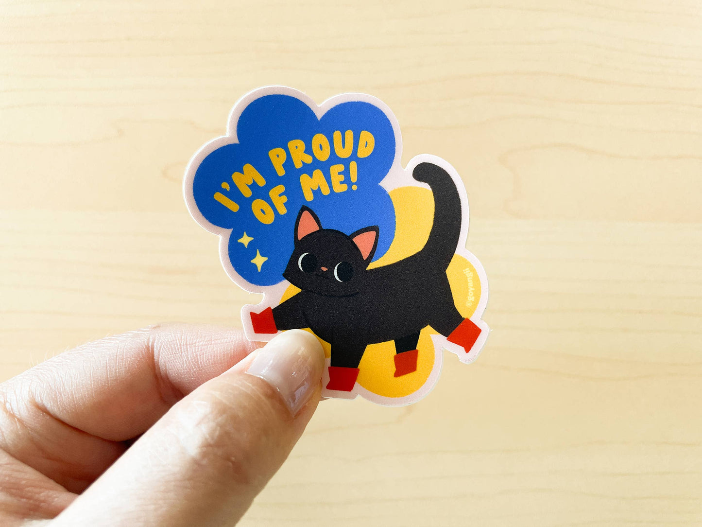 Proud of Me Sticker