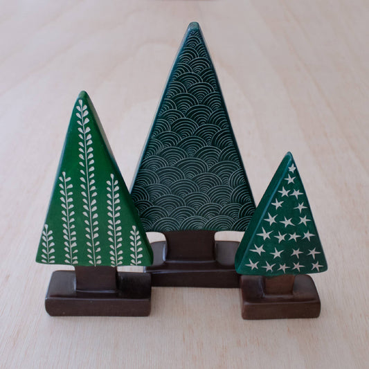Green Christmas Trees