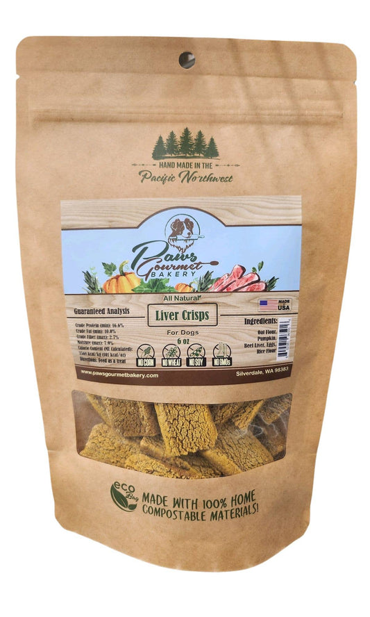Liver Crisps 6-oz Dog Treats