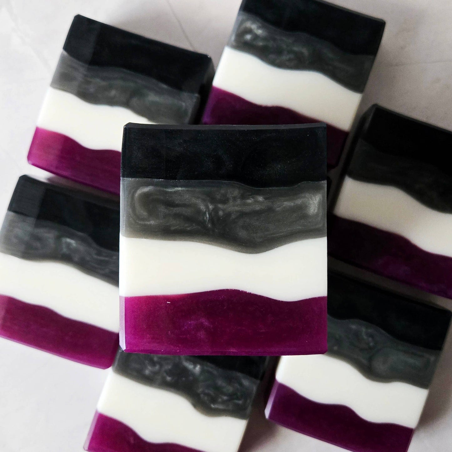 Ace Pride Flag Artisan Soap