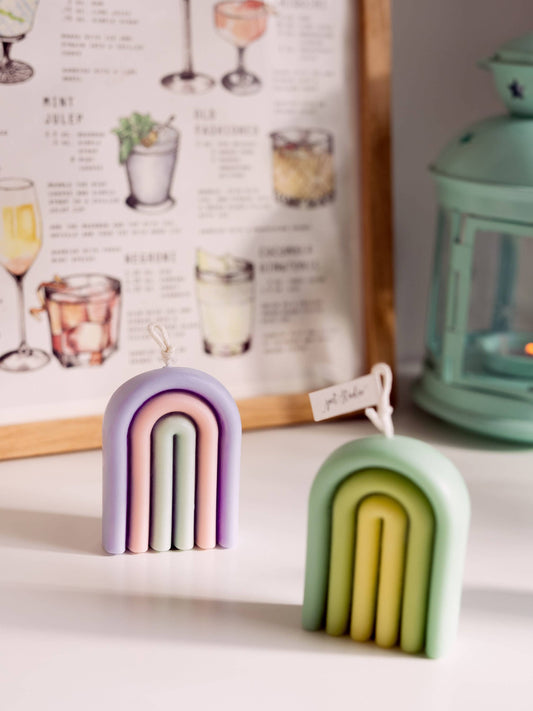 Scented Arch Rainbow Soy Candle
