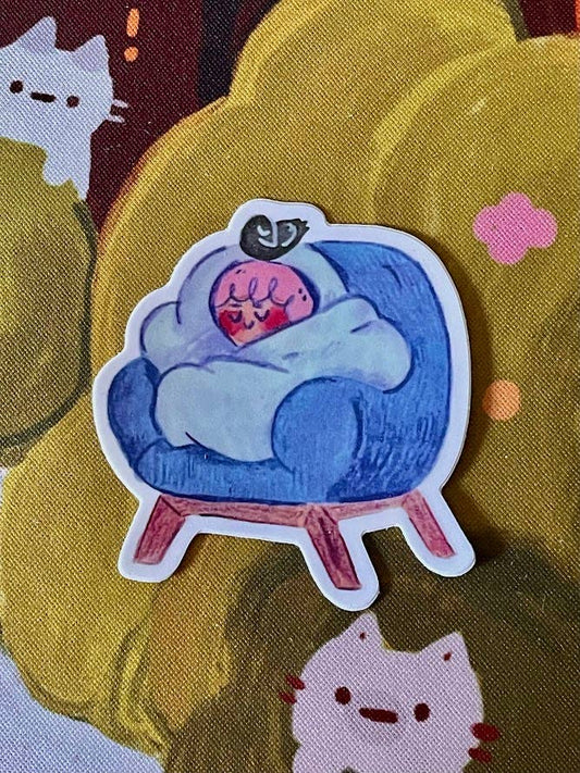 Cozy Hazel Sticker