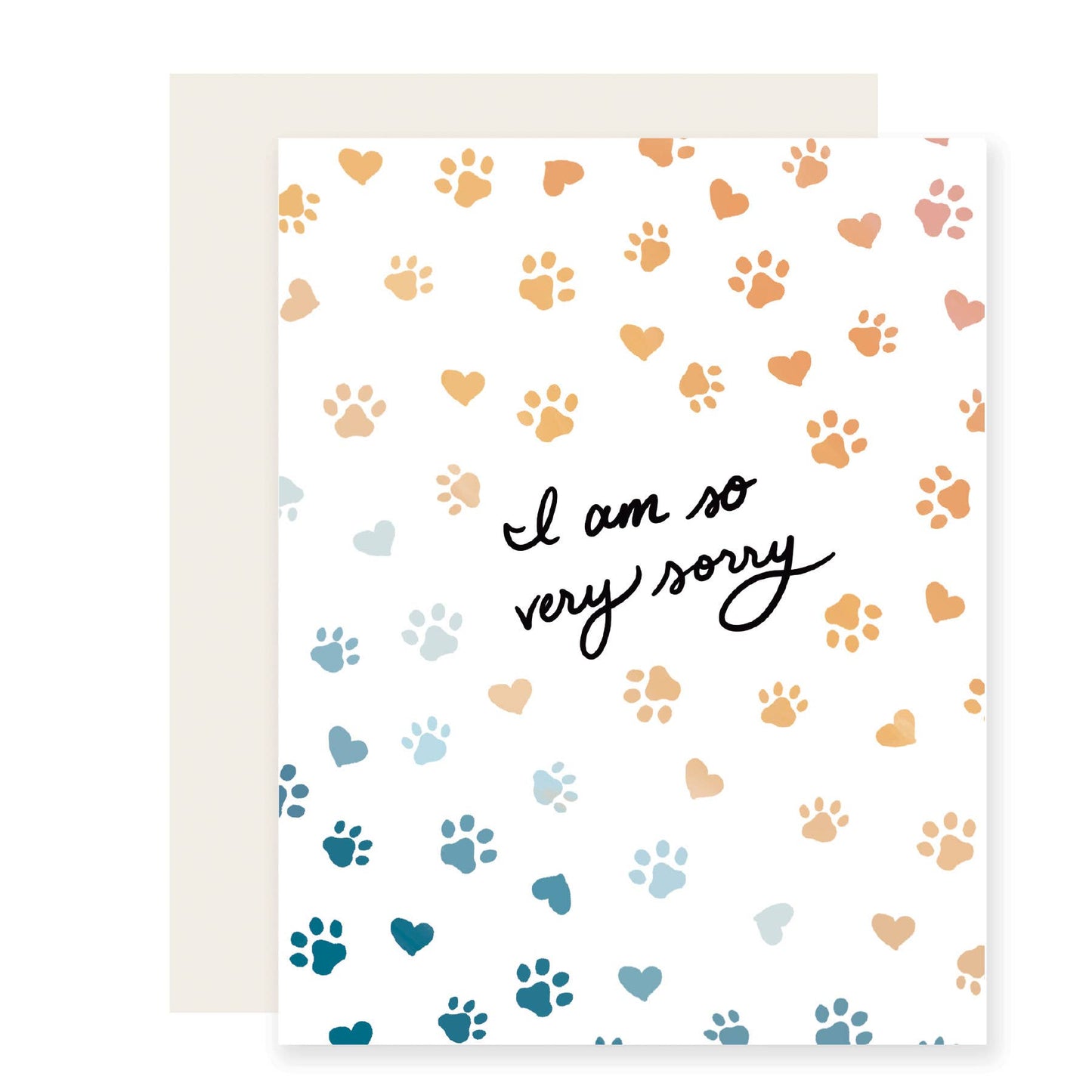 Paw Rainbow | Pet Loss Sympathy Card