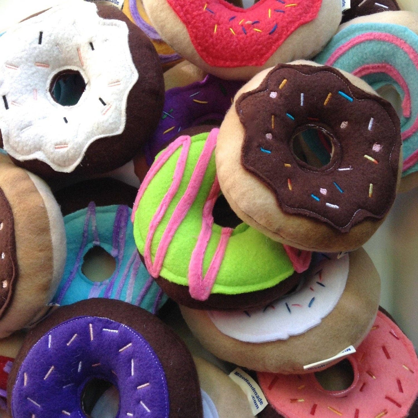 Squeaky Dog Donuts