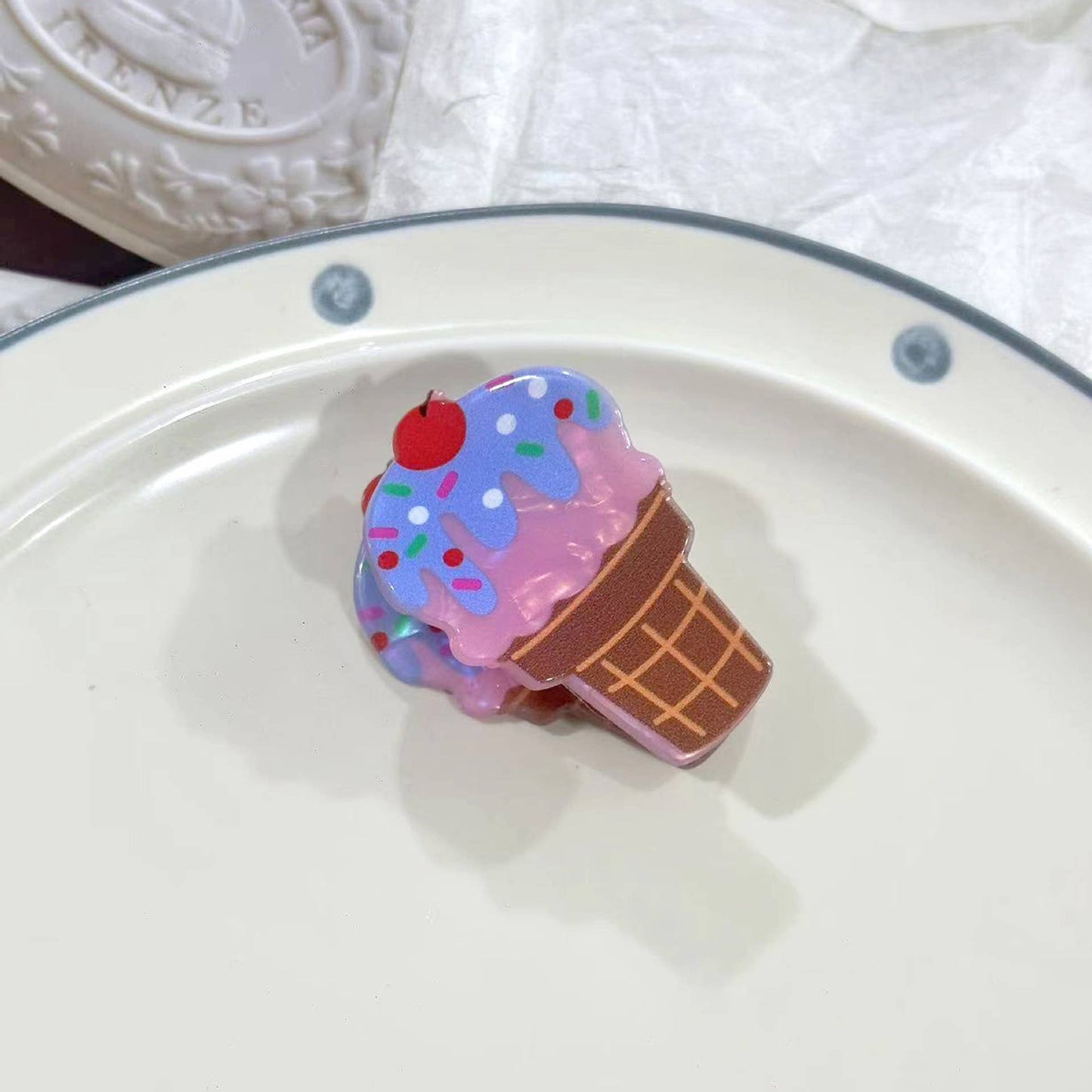 Dessert Series Mini Hair Claw Clip