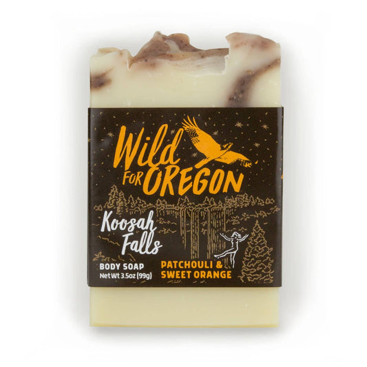 Koosah Falls Patchouli & Sweet Orange Bar Soap