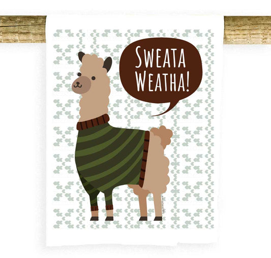 Sweata Weatha Llama Towel