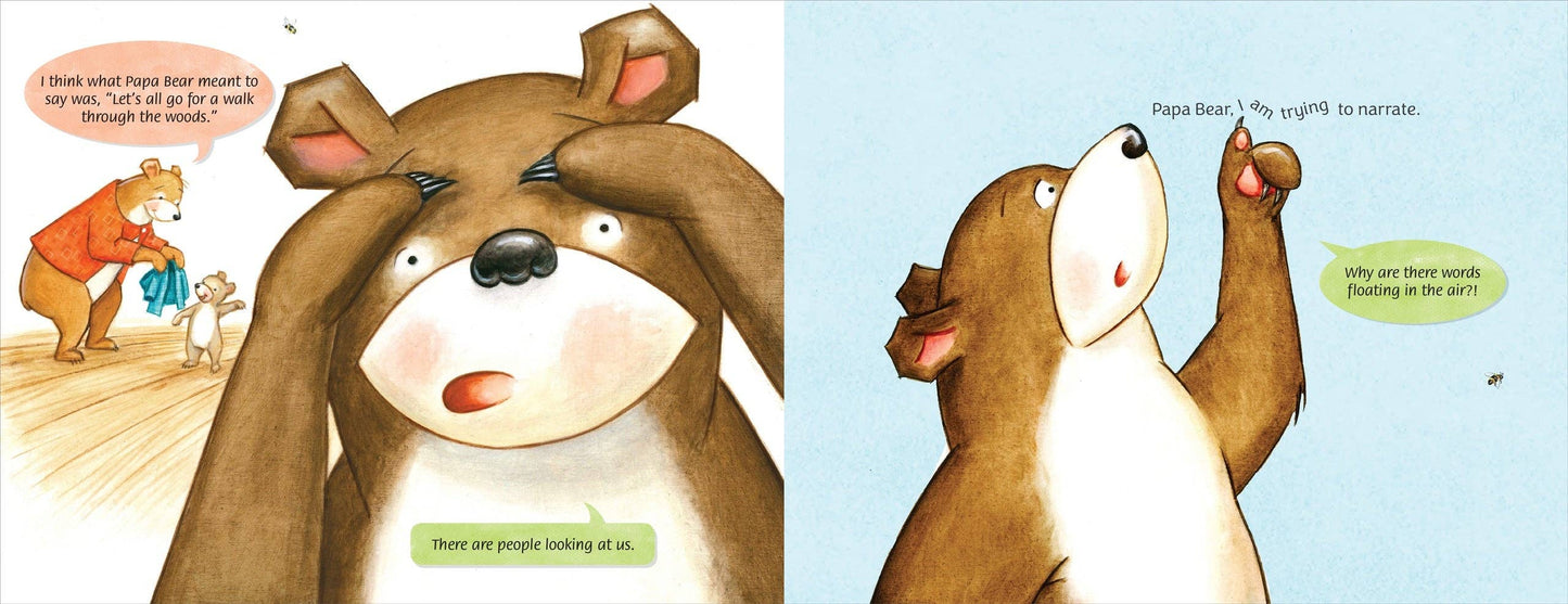 Papa Bear's Page Fright