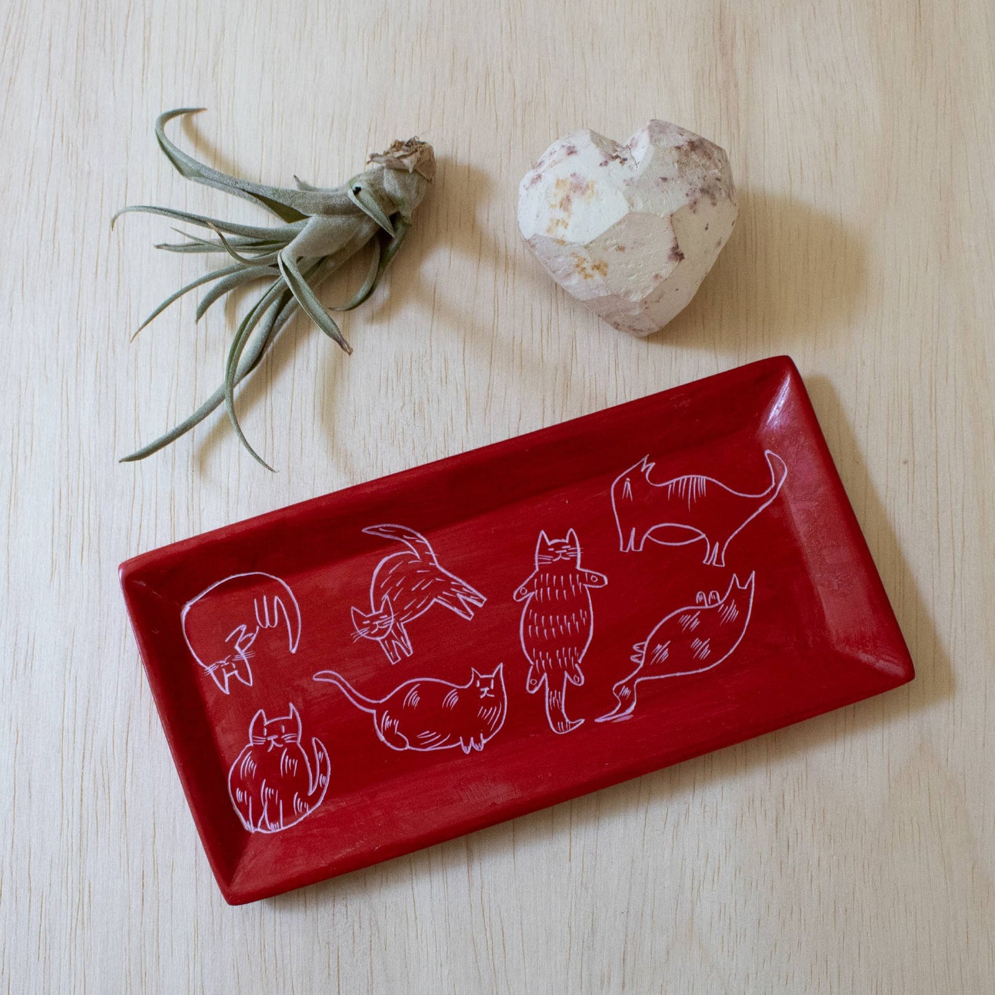 Rectangle Cat Dish