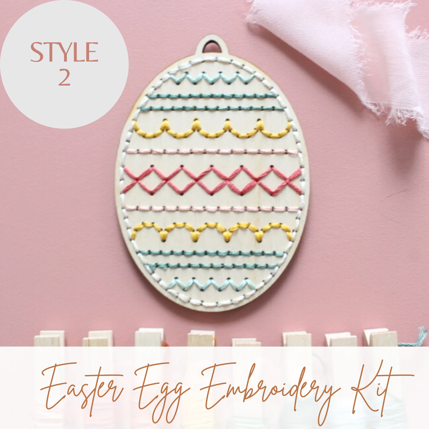Easter Egg DIY Embroidery Kit