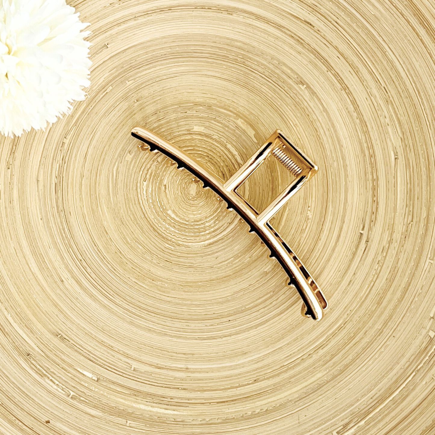 Modern Gold Claw Clip