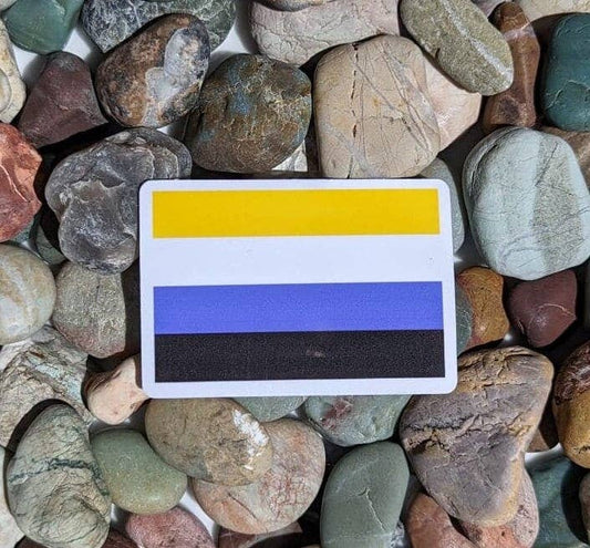Nonbinary Flag Sticker