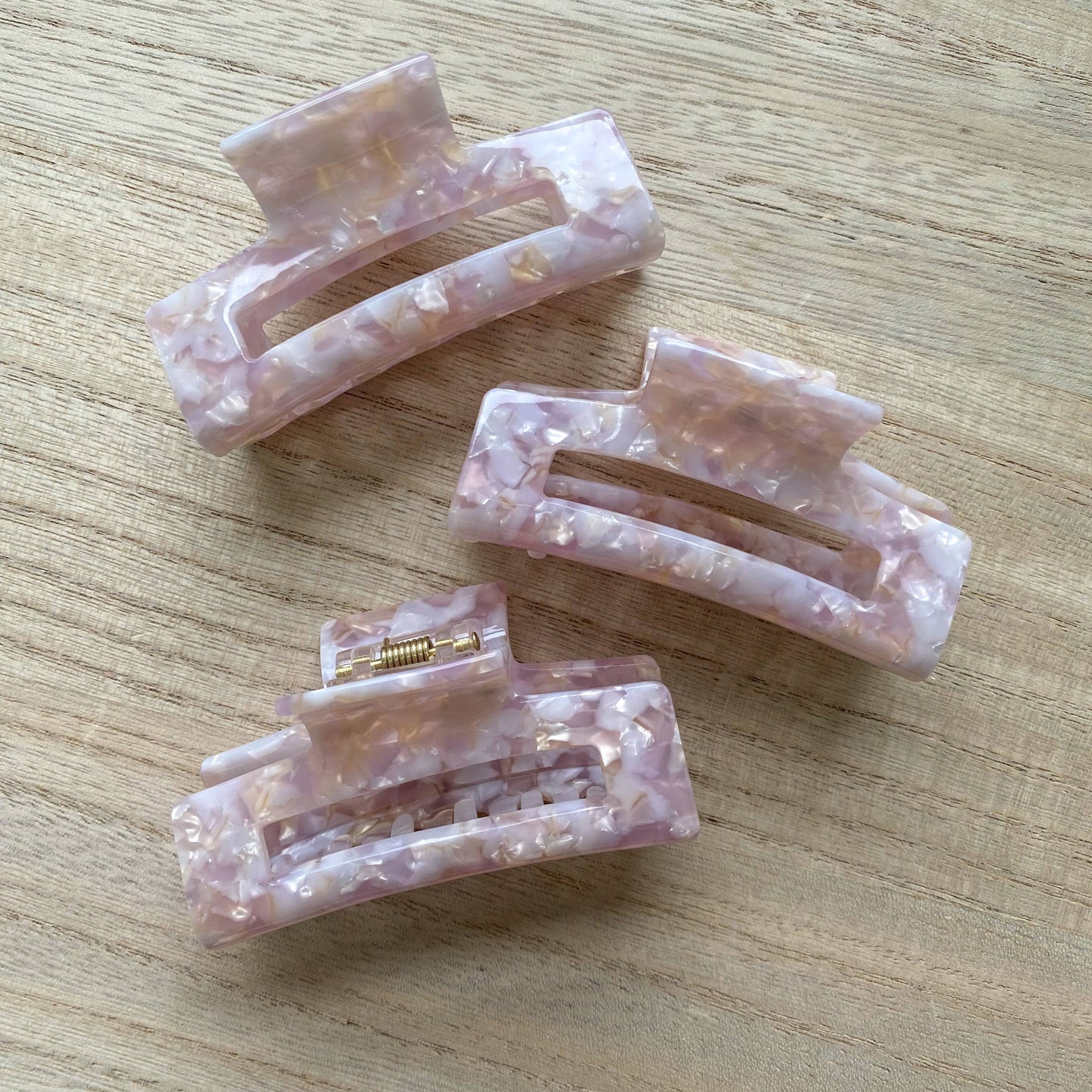 Acetate Claw Clip Environmentally Friendly Clip, Rose Cloud