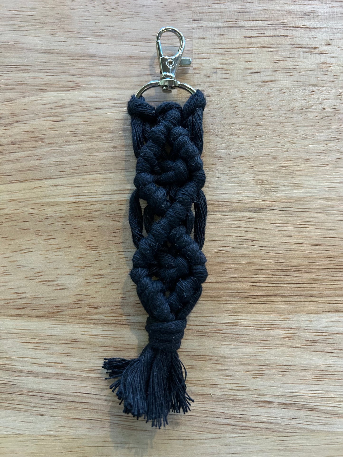 Handmade Macrame Boho Keychain
