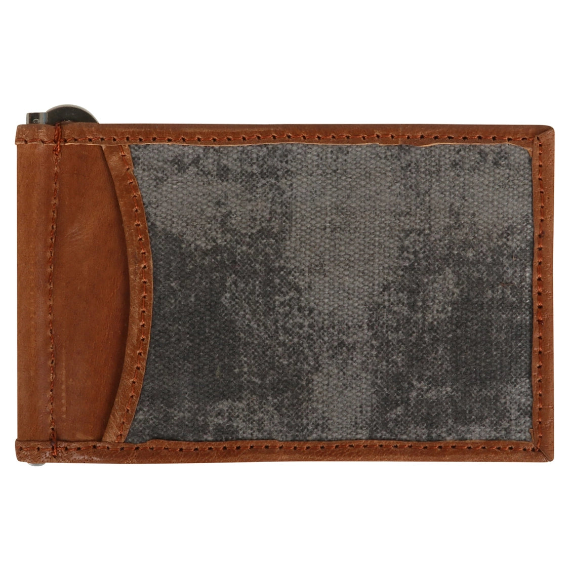 Brown, Black, and Grey Money Clip