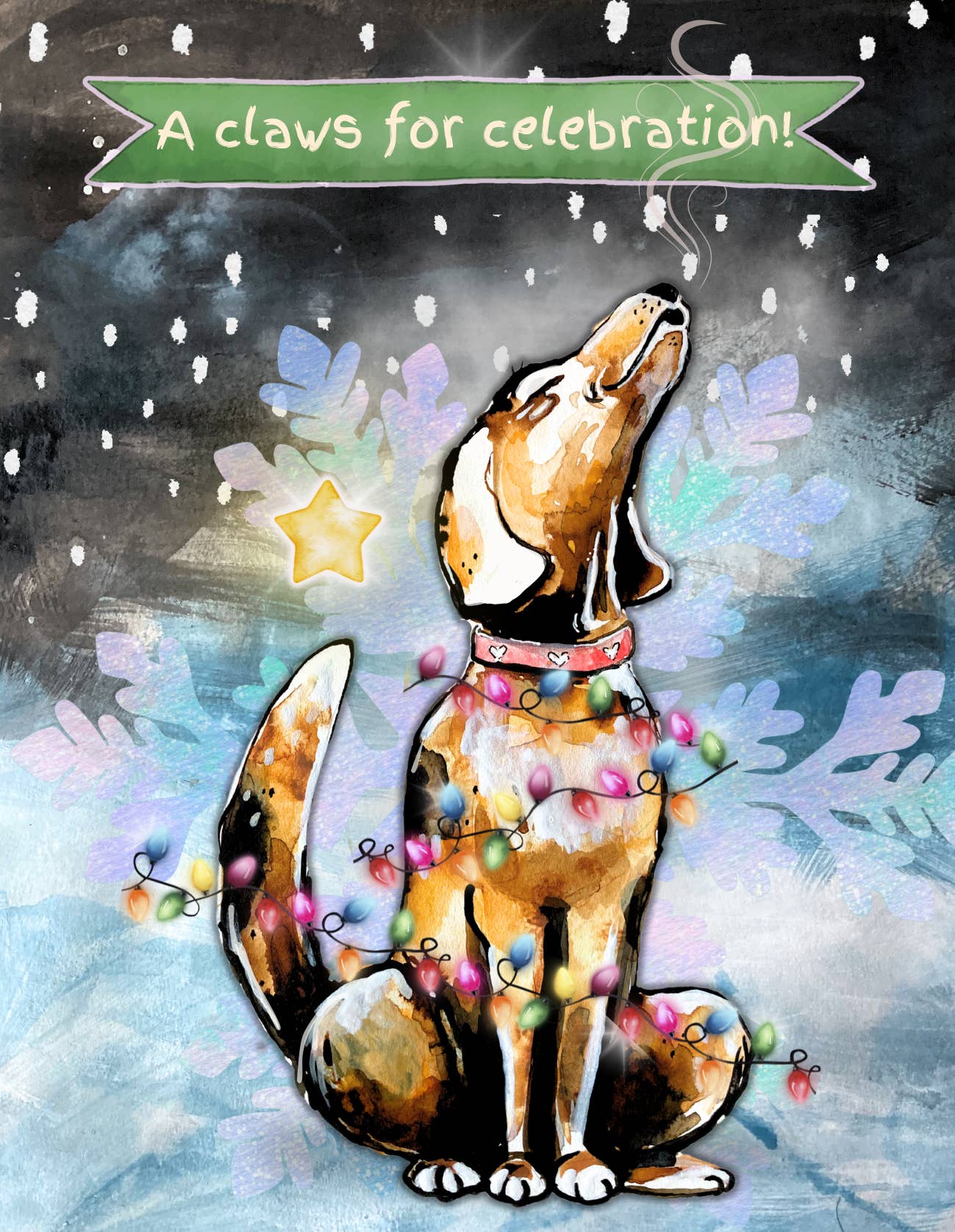 "A Claws for Celebration", Blank Card