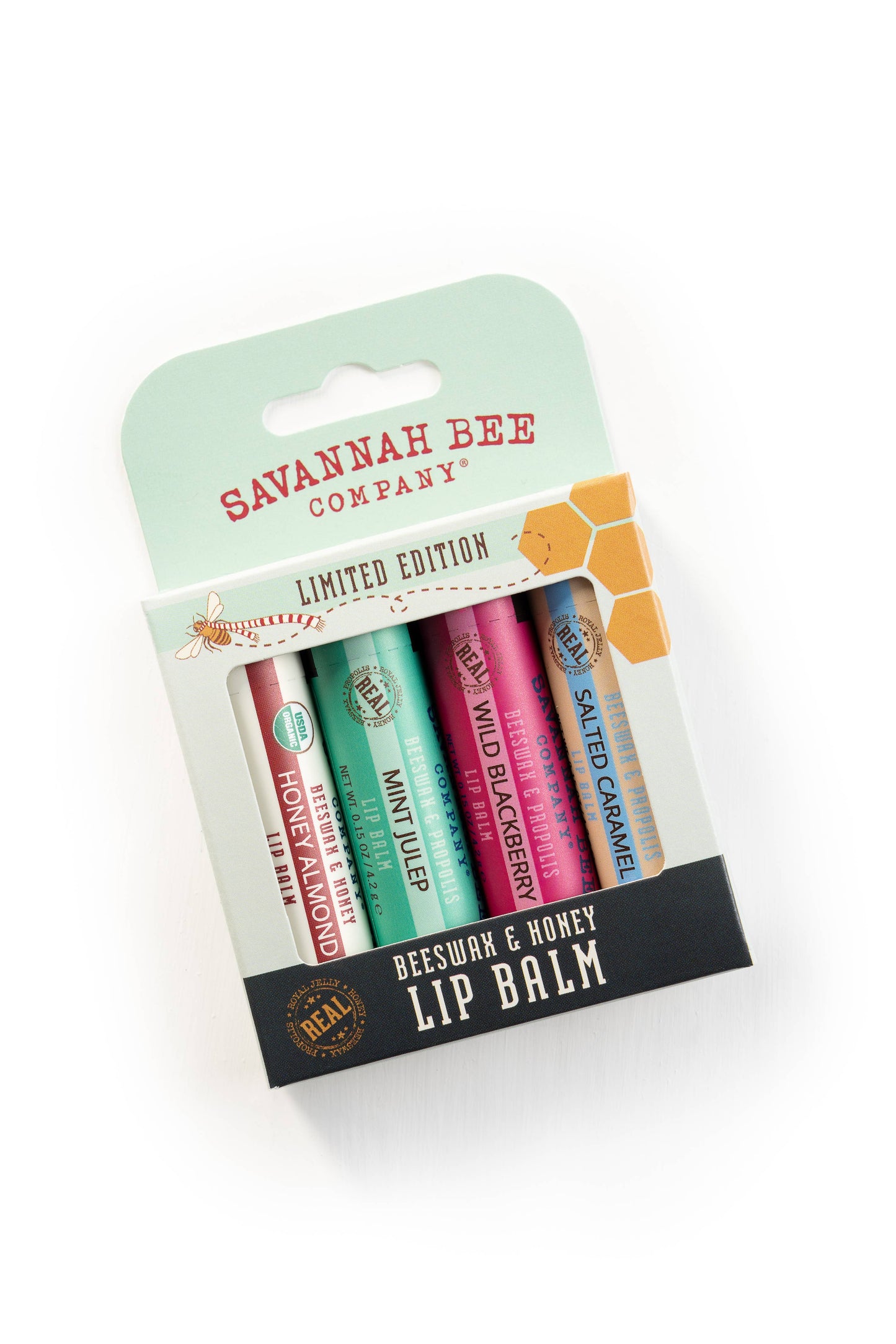4Pack Limited Edition Holiday - Lip Balm - Hanging Pack