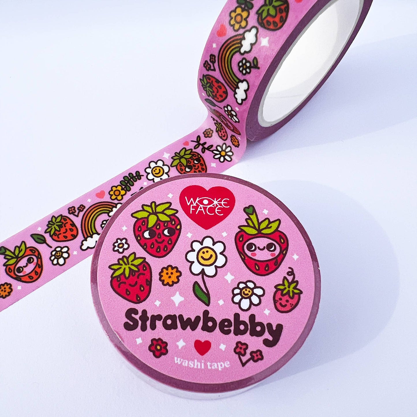 Washi Tape - Strawbebby Cute Strawberry Berry